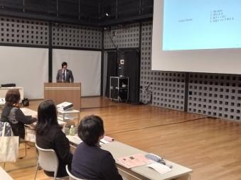 桜ライン３１１代表理事岡本翔馬様の講演の様子