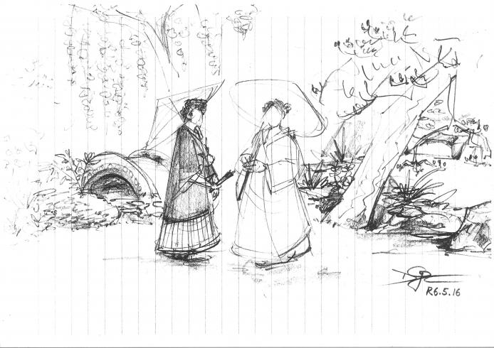 新郎様新婦様の写真撮影