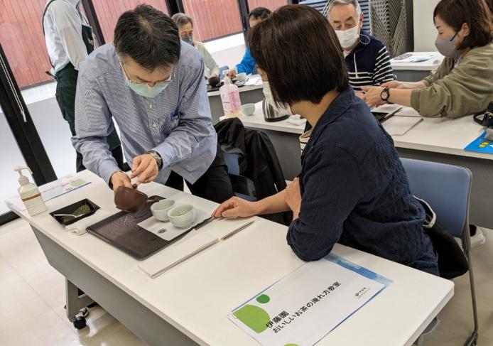 ポイントをおさえながら、実際にいれてみました。